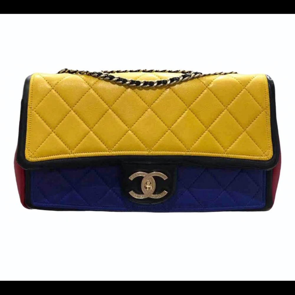 CHANEL - LEATHER CROSSBODY BAG